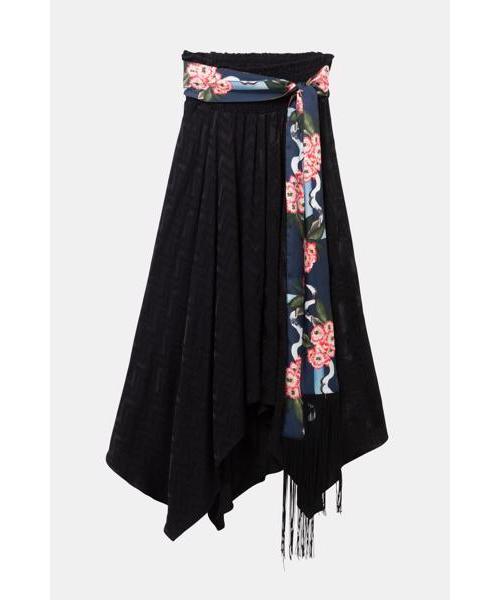 Desigual(デシグアル)の「スカートロング BETTANY(スカート・レディース・ブラック・S/M/L)」の2枚目の写真