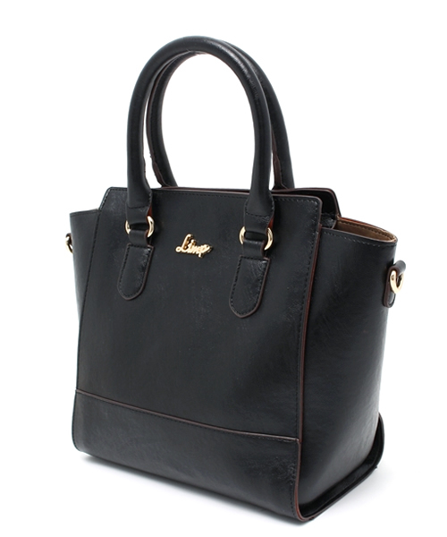 CIAOPANIC（チャオパニック）の「【Ciaopanic】　バイカラースクエア2WAYSD（ショルダーバッグ・レディース・アイボリー/ブルー/ブラック/ピンク・0）」の5枚目の写真