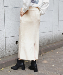 LOWRYS FARM | ニットタイトスカート　850507(スカート)