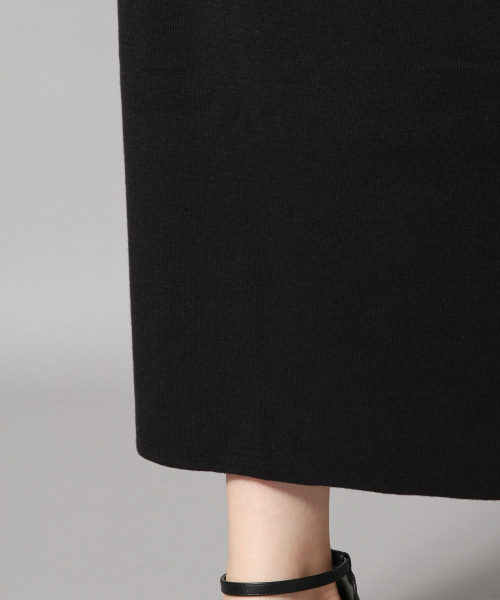 LOWRYS FARM（ローリーズファーム）の「ニットタイトスカート　850507（スカート・レディース・アイボリー/ブラック/ブラウン/ミント・FREE）」の6枚目の写真