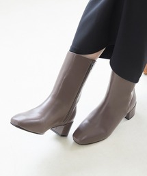 menue（メヌエ）の「細身シルエット ベーシックミドルブーツ（ブーツ）」