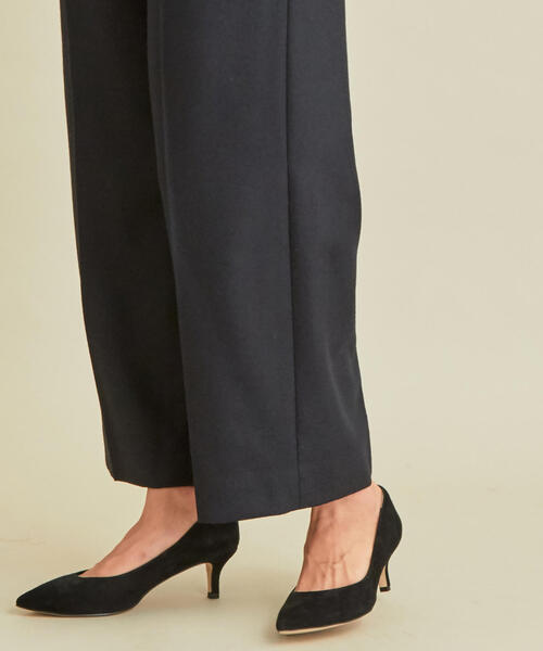 BEAUTY&YOUTH UNITED ARROWS(ビューティーアンドユースユナイテッドアローズ)の「BY∴ ウールタックベルトワイドパンツо(その他パンツ・レディース・オフホワイト/ネイビー/ライトブルー・SMALL/MEDIUM)」の13枚目の写真