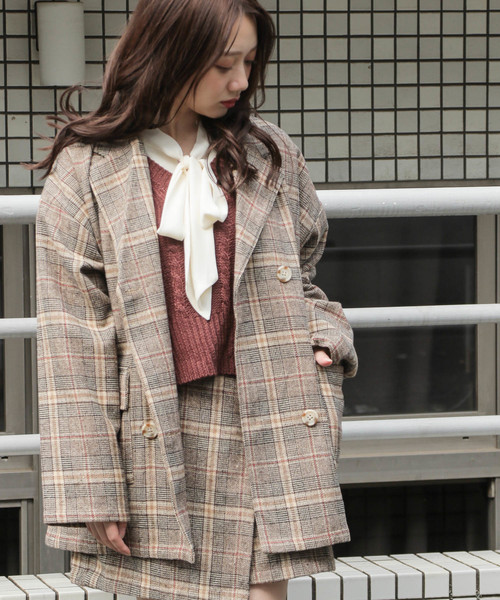 READYMADE JUST DON MF限定 シュートアラウンドジャケット JUNRED(ジュンレッド) / 【セットアップ対応】ジャガードブルゾン