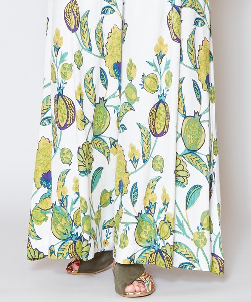 チャイハネ(チャイハネ)の「【チャイハネ】yul オリエンタルフラワーワイドパンツ(その他パンツ・レディース・ブルー/マスタード/ホワイト・FREE)」の17枚目の写真