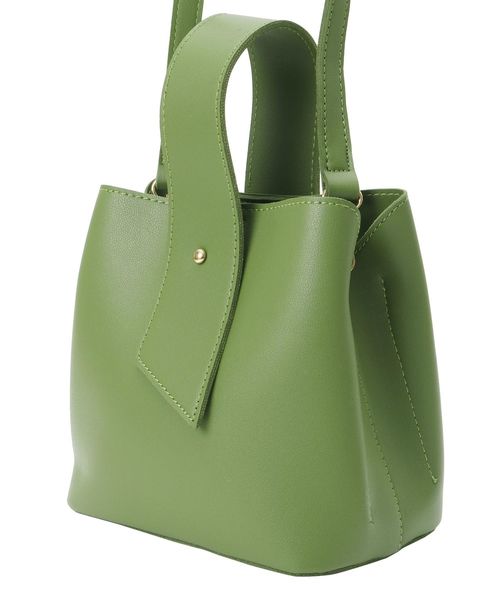 dazzlin（ダズリン）の「ワンハンドルミニバッグ（ハンドバッグ・レディース・アイボリー/グリーン/ブラック・FREE）」の5枚目の写真