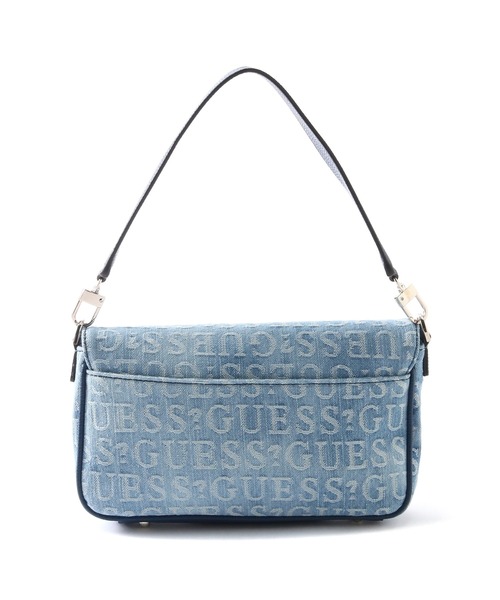 Guess（ゲス）の「BRIGHTSIDE Denim Shoulder Bag（ハンドバッグ）」 WEAR