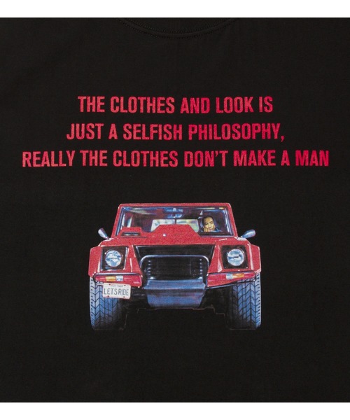 APPLEBUM（アップルバム）の「"Let's Ride" T-shirt（Tシャツ/カットソー・メンズ・ブラック・XX-LARGE/SMALL/MEDIUM/LARGE/X-LARGE）」の4枚目の写真