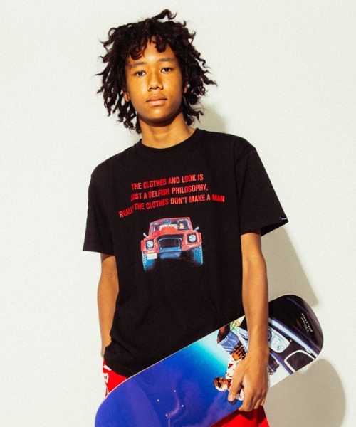 APPLEBUM（アップルバム）の「"Let's Ride" T-shirt（Tシャツ/カットソー・メンズ・ブラック・XX-LARGE/SMALL/MEDIUM/LARGE/X-LARGE）」の9枚目の写真