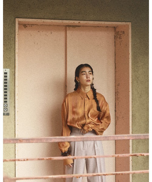 TODAYFUL（トゥデイフル）の「タックウールトラウザース（その他パンツ・レディース・ベージュ/ネイビー/ラベンダー/レッド系その他/キナリ・36inch/38inch）」の8枚目の写真