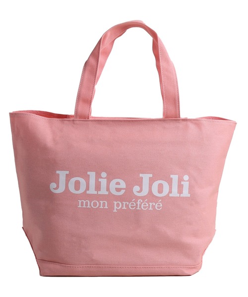 sankyo shokai（サンキョウショウカイ）の「[Jolie Joli] ショッピングトートバッグ（トートバッグ・レディース・レッド/ネイビー/アイボリー/ホワイト×ネイビー/ブラック/ピンク・FREE）」の7枚目の写真