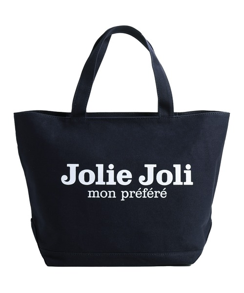 sankyo shokai（サンキョウショウカイ）の「[Jolie Joli] ショッピングトートバッグ（トートバッグ・レディース・レッド/ネイビー/アイボリー/ホワイト×ネイビー/ブラック/ピンク・FREE）」の10枚目の写真