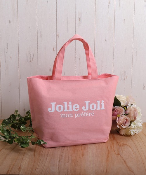 sankyo shokai（サンキョウショウカイ）の「[Jolie Joli] ショッピングトートバッグ（トートバッグ・レディース・レッド/ネイビー/アイボリー/ホワイト×ネイビー/ブラック/ピンク・FREE）」の20枚目の写真