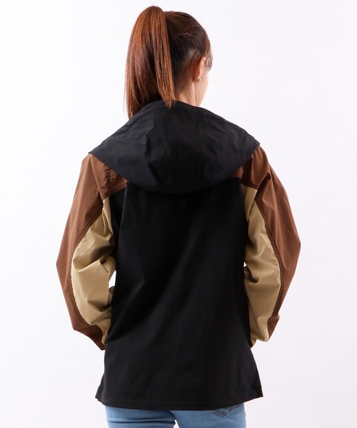 POWER TO THE PEOPLE（パワートゥーザピープル）の「【POWER TO THE PEOPLE】パッカブル ムービングストレッチ 配色切替マウンテンパーカー（マウンテンパーカー・メンズ・ベージュ/マルチ/ブラック/レッド/ブラウン・L/M/S/LL）」の15枚目の写真