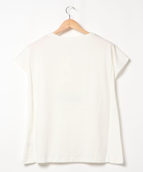 KOBE LETTUCE（コウベレタス）の「選べる2タイプ フォトTシャツ（Tシャツ/カットソー・レディース・ホワイト系その他/オフホワイト/グレー系その他/チャコール・FREE）」の5枚目の写真