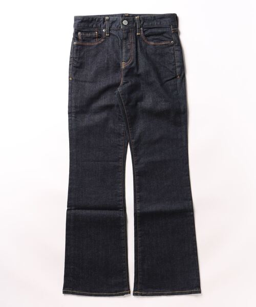 MJUKA.(ミューカ)の「MPT フレアパンツ(その他パンツ・レディース・ネイビー・SMALL)」の1枚目の写真