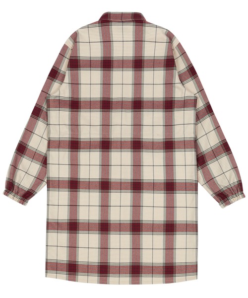 ROMANTIC CROWN(ロマンティッククラウン)の「【ROMANTIC CROWN WOMANS】CROSS STRIPE BUTTON DRESS / ロマンティッククラウン ウィメンズ クロス ストライプ ボタン ワンピース(ワンピース・レディース・ネイビー/オートミール・SMALL/MEDIUM)」の11枚目の写真