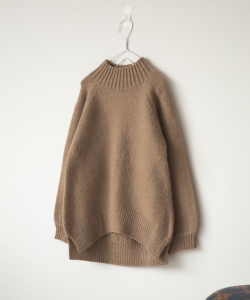 GLOBAL WORK（グローバルワーク）の「【キッズ】Hug meフワフワニットプルオーバー/885268（ニット/セーター・キッズ・ミント/ゴールド/ピンク系その他/ホワイト/ダークブラウン/ベージュ/ライトパープル/スカイブルー・100cm/130cm/140cm/110cm/120cm）」の4枚目の写真