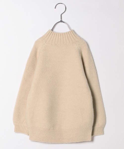 GLOBAL WORK（グローバルワーク）の「【キッズ】Hug meフワフワニットプルオーバー/885268（ニット/セーター・キッズ・ミント/ゴールド/ピンク系その他/ホワイト/ダークブラウン/ベージュ/ライトパープル/スカイブルー・100cm/130cm/140cm/110cm/120cm）」の16枚目の写真