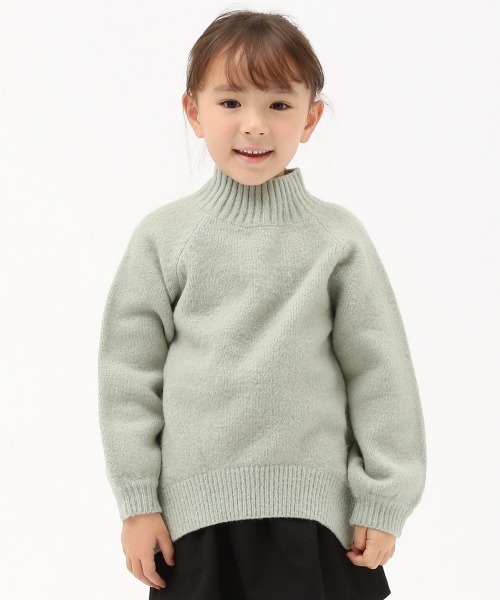 GLOBAL WORK（グローバルワーク）の「【キッズ】Hug meフワフワニットプルオーバー/885268（ニット/セーター・キッズ・ミント/ゴールド/ピンク系その他/ホワイト/ダークブラウン/ベージュ/ライトパープル/スカイブルー・100cm/130cm/140cm/110cm/120cm）」の10枚目の写真