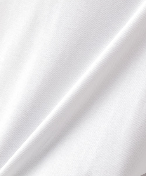 LEPSIM(レプシィム)の「ワイドドレープロンT 895814(Tシャツ/カットソー・レディース・チャコールグレー/オフホワイト/オリーブ/モカ・FREE)」の16枚目の写真