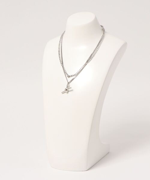 [MAMA CASAR] AVIROD DOUBLENESS ROWING Necklace★ 人気 ★ MAMACASAR（ママカサル）の「【MAMA CASAR(ママカサル)：A.VIROD