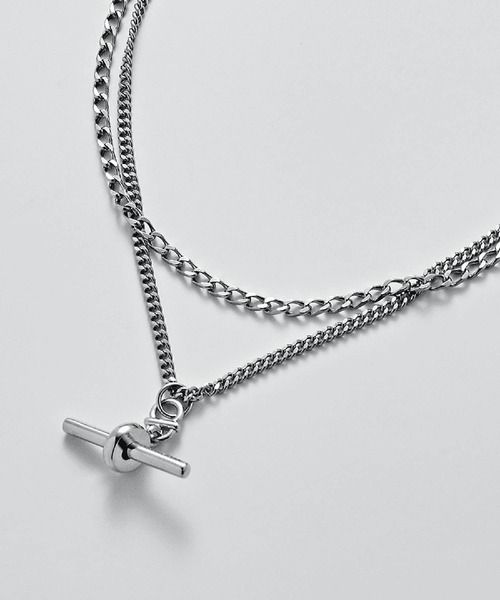 [MAMA CASAR] AVIROD DOUBLENESS ROWING Necklace★ 人気 ★ MAMACASAR（ママカサル）の「【MAMA CASAR(ママカサル)：A.VIROD