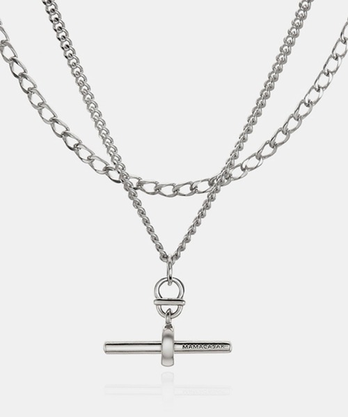 [MAMA CASAR] AVIROD DOUBLENESS ROWING Necklace★ 人気 ★ MAMA CASAR] AVIROD DOUBLENESS ROWING Necklace☆ 人気
