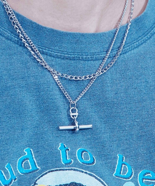 [MAMA CASAR] AVIROD DOUBLENESS ROWING Necklace★ 人気 ★ MAMACASAR（ママカサル）の「【MAMA CASAR(ママカサル)：A.VIROD