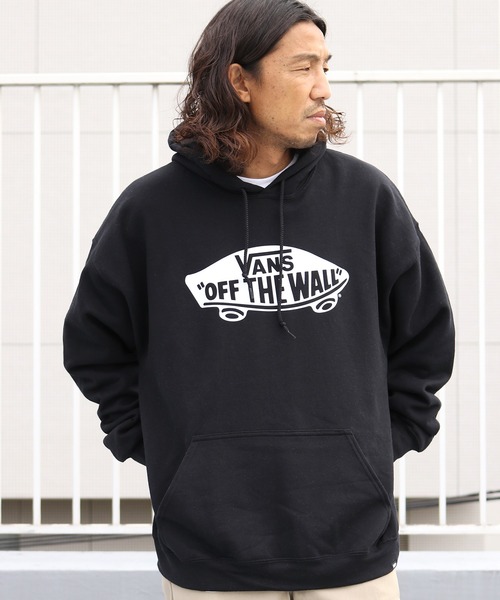 VANS(バンズ)の「VANS/ヴァンズ SK80TW Pull Over Hoodie パーカー(パーカー・メンズ・グレー/ブラック×ホワイト/ホワイト×ブラック・L/M/XL)」の14枚目の写真