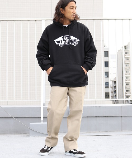 VANS(バンズ)の「VANS/ヴァンズ SK80TW Pull Over Hoodie パーカー(パーカー・メンズ・グレー/ブラック×ホワイト/ホワイト×ブラック・L/M/XL)」の17枚目の写真