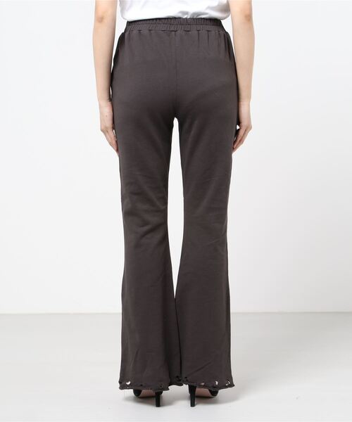 WEGO(ウィゴー)の「WEGO/ダメージフレアパンツ(スラックス・レディース・スミクロ・FREE)」の10枚目の写真