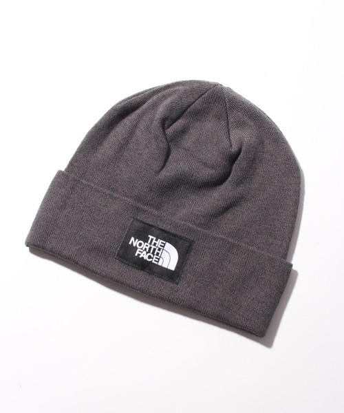 THE NORTH FACE（ザノースフェイス）の「【THE NORTH FACE/ザノースフェイス】ワンポイントニットキャップ（ニットキャップ/ビーニー・メンズ・ブラック/ネイビー/イエロー/グリーン/オリーブ/ホワイト/ブルー系その他/ダークグレー・FREE）」の4枚目の写真