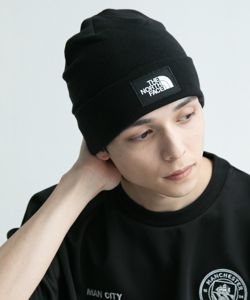 THE NORTH FACE（ザノースフェイス）の「【THE NORTH FACE/ザノースフェイス】ワンポイントニットキャップ（ニットキャップ/ビーニー・メンズ・ブラック/ネイビー/イエロー/グリーン/オリーブ/ホワイト/ブルー系その他/ダークグレー・FREE）」の3枚目の写真