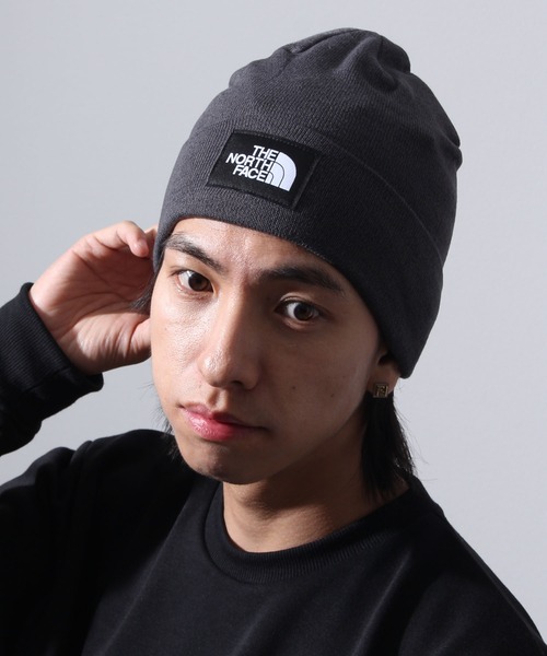 THE NORTH FACE（ザノースフェイス）の「【THE NORTH FACE/ザノースフェイス】ワンポイントニットキャップ（ニットキャップ/ビーニー・メンズ・ブラック/ネイビー/イエロー/グリーン/オリーブ/ホワイト/ブルー系その他/ダークグレー・FREE）」の12枚目の写真
