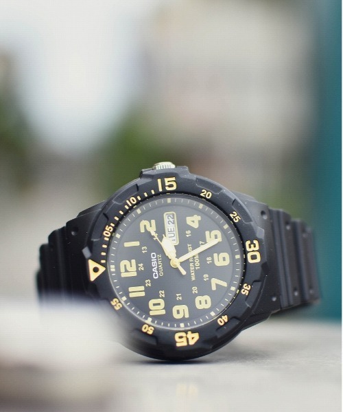 CASIO(カシオ)の「★CASIO(カシオ)★ダイバーアナログ 腕時計(アナログ腕時計・レディース・ブラック系その他/ホワイト/ホワイト系その他/ホワイト系その他2/イエロー/イエロー系その他/オレンジ/レッド/ブルー/ネイビー/ライトグリーン/アーミー/ブラック系その他2/ブラック/ブルー系その他/ブラック系その他3・FREE)」の14枚目の写真
