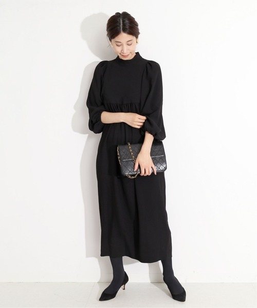 アセテートバックサテンジョーゼットワンピース ワンピース Vermeil Par Iena ヴェルメイユパーイエナ のファッション通販 Zozotown