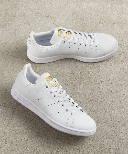adidas（アディダス）の「スタンスミス [STAN SMITH]  / アディダスオリジナルス adidas Originals（スニーカー・メンズ・ホワイト×ホワイト/ホワイト×グリーン/ブラック/ホワイト×ネイビー/ホワイト・23.5cm/24.0cm/22.0cm/22.5cm/23.0cm/26.0cm/25.0cm/24.5cm/26.5cm/27.0cm/27.5cm/25.5cm/28.0cm/28.5cm/29.0cm）」の7枚目の写真