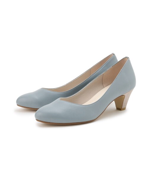 grove（グローブ）の「やわここち（Ｒ）Ｖカットパンプス５５（パンプス・レディース・サックスブルー系3/アイボリー系4/ベージュ系3/ブラック・30/35/45/50/25/40/20）」の18枚目の写真