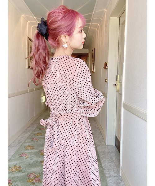 JUMELLE（ジュメロ）の「スルーシュシュ（シュシュ・レディース・ブラウン/ブラック・FREE）」の7枚目の写真