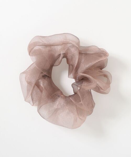 JUMELLE（ジュメロ）の「スルーシュシュ（シュシュ・レディース・ブラウン/ブラック・FREE）」の5枚目の写真