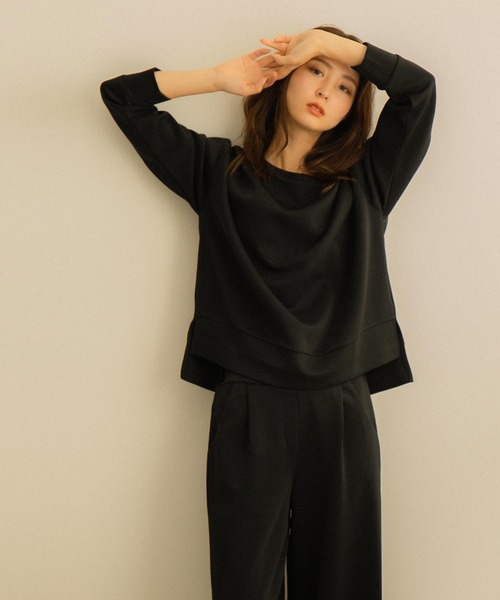 セットアップルームウェア ワイドパンツ トップス上下2点セット 部屋着 パジャマ ルームウェア パジャマ Fashion Letter ファッションレター のファッション通販 Zozotown