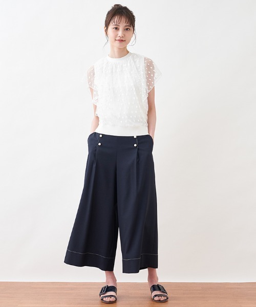 MARILYN MOON マクラメ ニット プルオーバー marilyn4233006.jpg