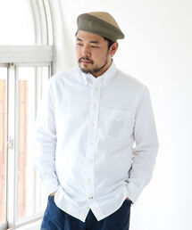 Gitman Vintage / オックスフォード ボタンダウンシャツ ホワイト<MEN>◎