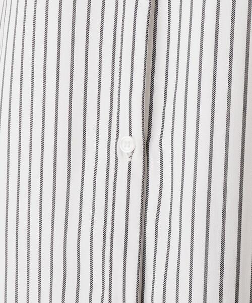 SHOO・LA・RUE（シューラルー）の「◆セルロースバンドカラーワンピース（ワンピース・レディース・カーキ/サンドベージュ/ブラック系2/ネイビー系2・02/03/04/05）」の11枚目の写真