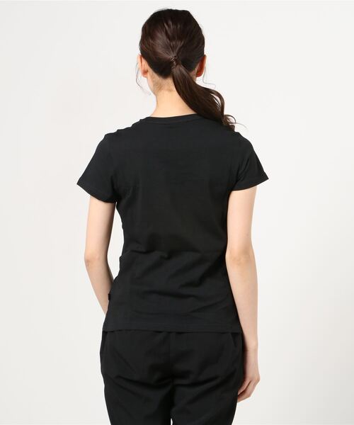 PUMA（プーマ）の「プーマ PUMA HEART Tシャツ（Tシャツ/カットソー・レディース・ホワイト/ブラック/ベビーピンク・L/M/S/XL）」の5枚目の写真