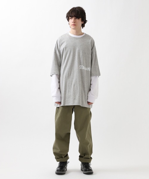 ALAND(エーランド)の「STREET STANDARD/S-LOGOポケットT 2944568(Tシャツ/カットソー・レディース・ネイビー/ライトグレー/ホワイト・FREE)」の9枚目の写真