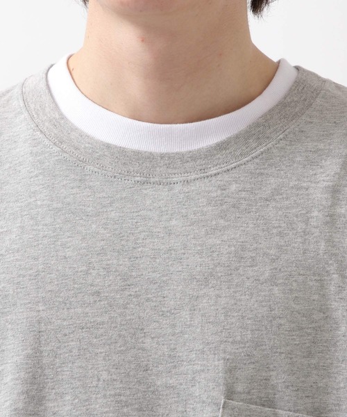 ALAND(エーランド)の「STREET STANDARD/S-LOGOポケットT 2944568(Tシャツ/カットソー・レディース・ネイビー/ライトグレー/ホワイト・FREE)」の21枚目の写真