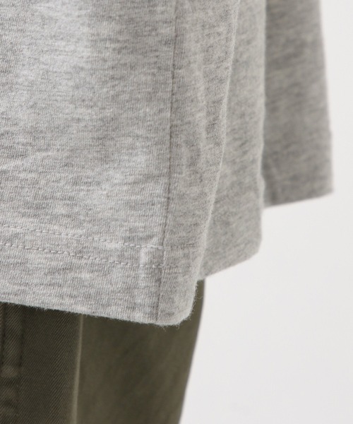 ALAND(エーランド)の「STREET STANDARD/S-LOGOポケットT 2944568(Tシャツ/カットソー・レディース・ネイビー/ライトグレー/ホワイト・FREE)」の10枚目の写真