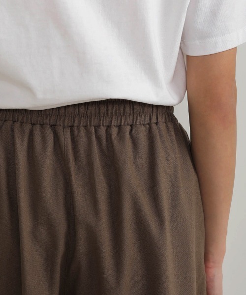 Bou Jeloud（ブージュルード）の「リネンイージーパンツ（その他パンツ・レディース・パープル/ベージュ/ナチュラル/ライトグリーン/ブルー/モカ・FREE）」の17枚目の写真