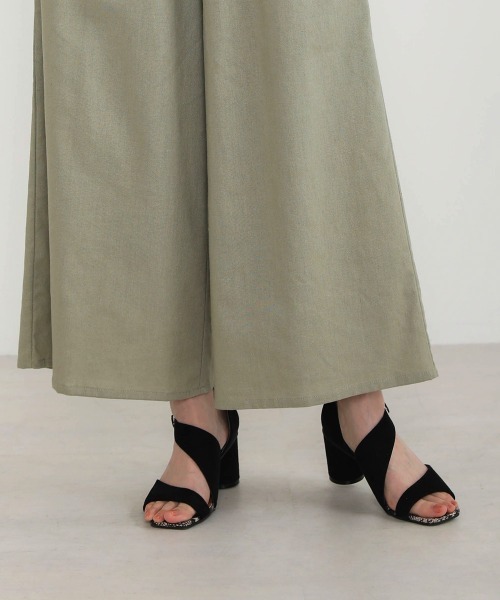 Bou Jeloud（ブージュルード）の「リネンイージーパンツ（その他パンツ・レディース・パープル/ベージュ/ナチュラル/ライトグリーン/ブルー/モカ・FREE）」の18枚目の写真